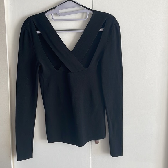 COS Cross Back Stretchy Top - Picture 2 of 4